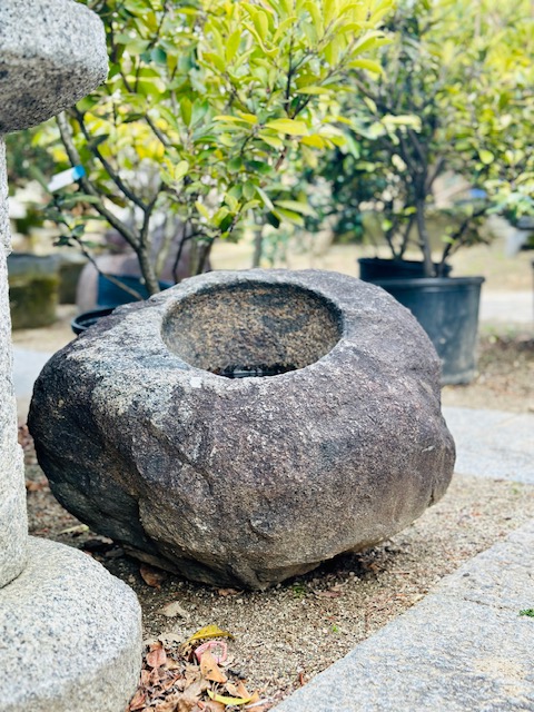 Stone Water Bowl’ sphere2′